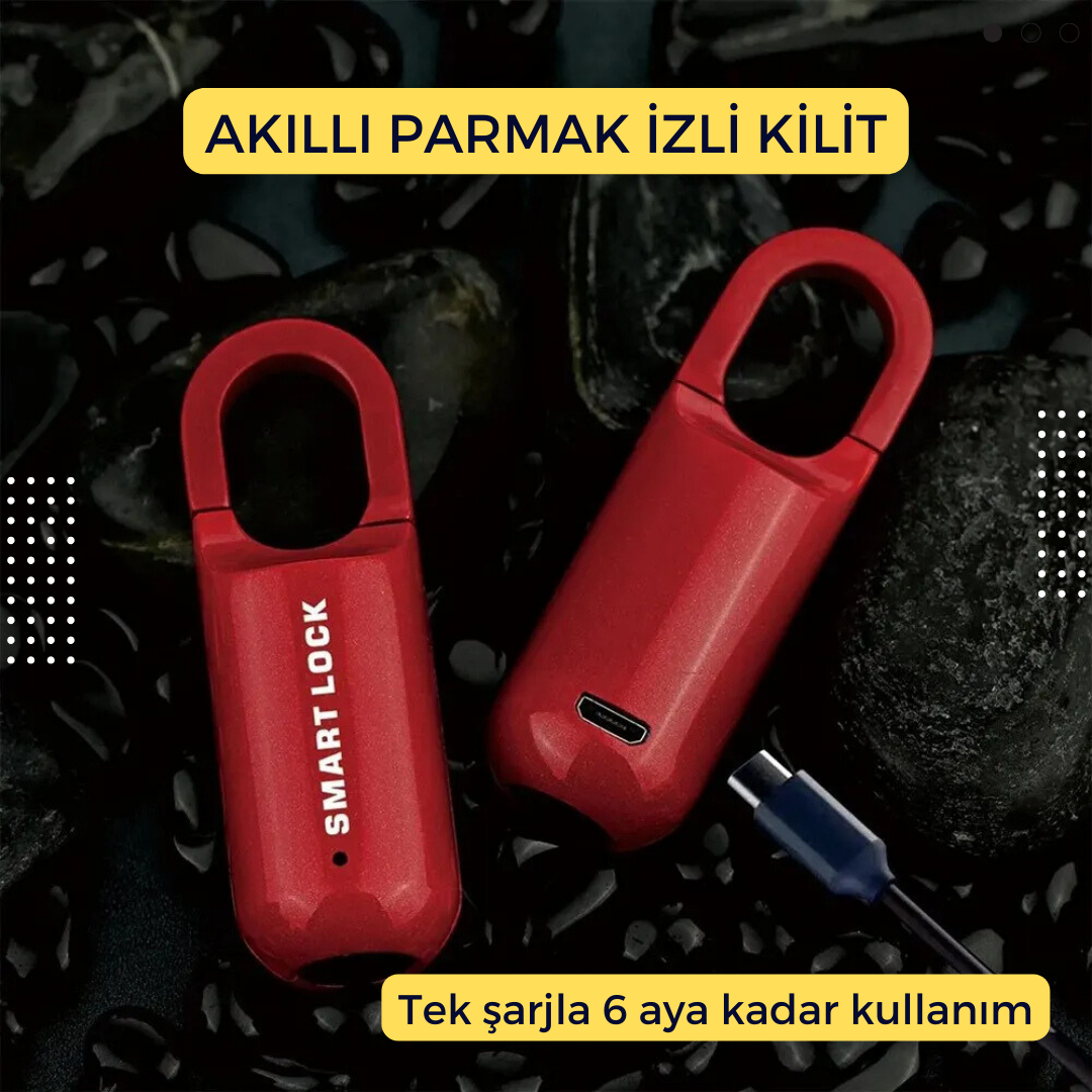 Smart Lock - Parmak İzli Asma Kilit